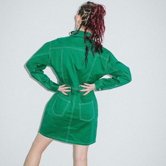 X-girl Trucker Dress - Picture 2 of 5